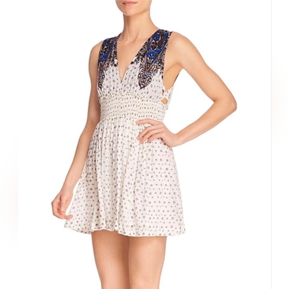 Free People Walking Through My Dreams Mini Dress Large